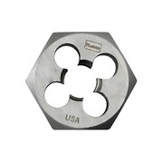 HANSON High Carbon Steel Hexagon Taper Pipe 1" Across Flat Die 1/8"-27 NPT 9502